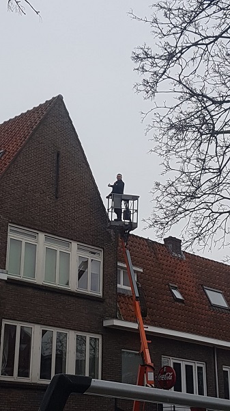  stormschade dak Alphen aan den Rijn